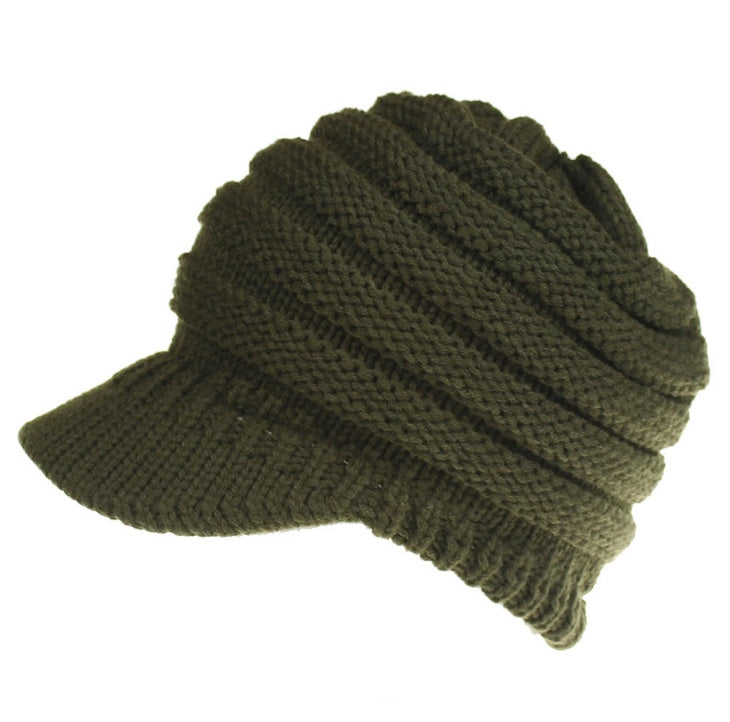 Ponytail Beanies Autumn/ Winter Skullies