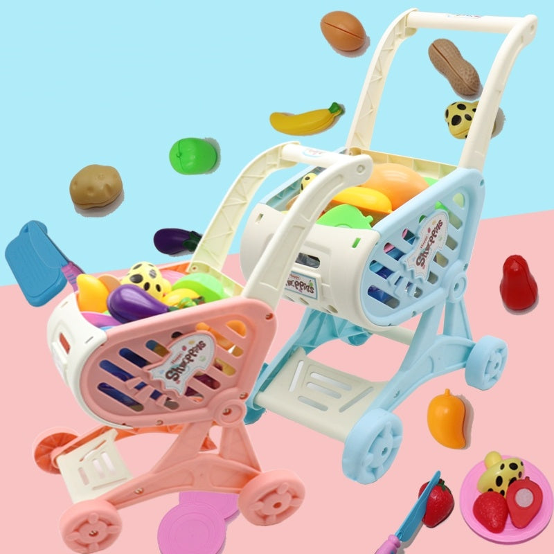 Supermarket shopping cart toy