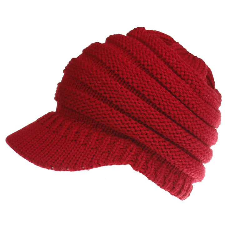 Ponytail Beanies Autumn/ Winter Skullies