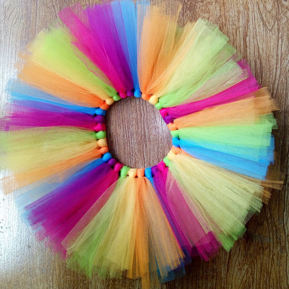 Rainbow Tu-Tu and Headband Set