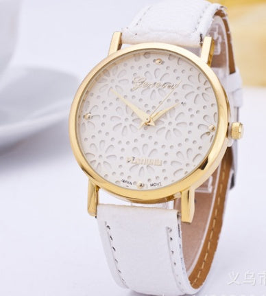 Geneva Flower Wrist Watch