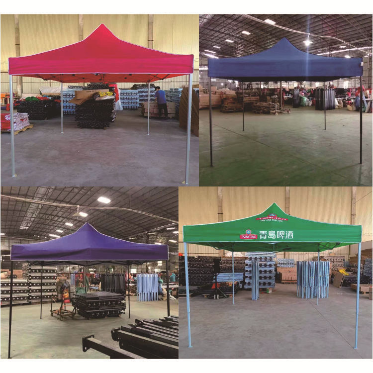 Outdoor Advertising Tent Canopy Awning Four Legged Umbrella Stall