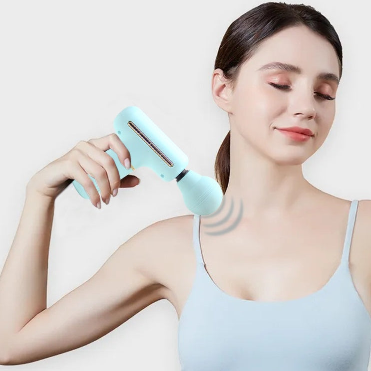 Massage Guns Fascia Guns Massager With 4 Speeds 1200mah Fascia Guns Massager Super Quiet Portable Electric Sport Massager