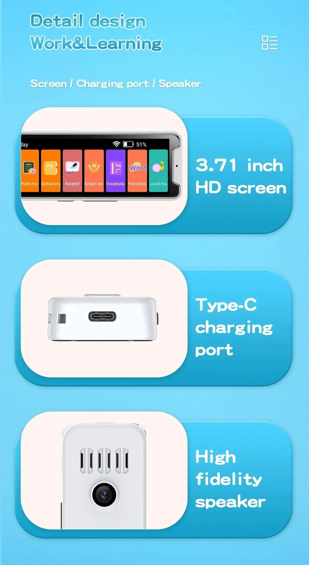 Multi-language Scanning Pen Translating Machine