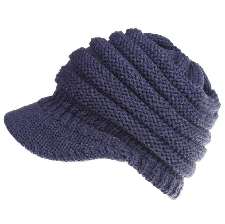 Ponytail Beanies Autumn/ Winter Skullies