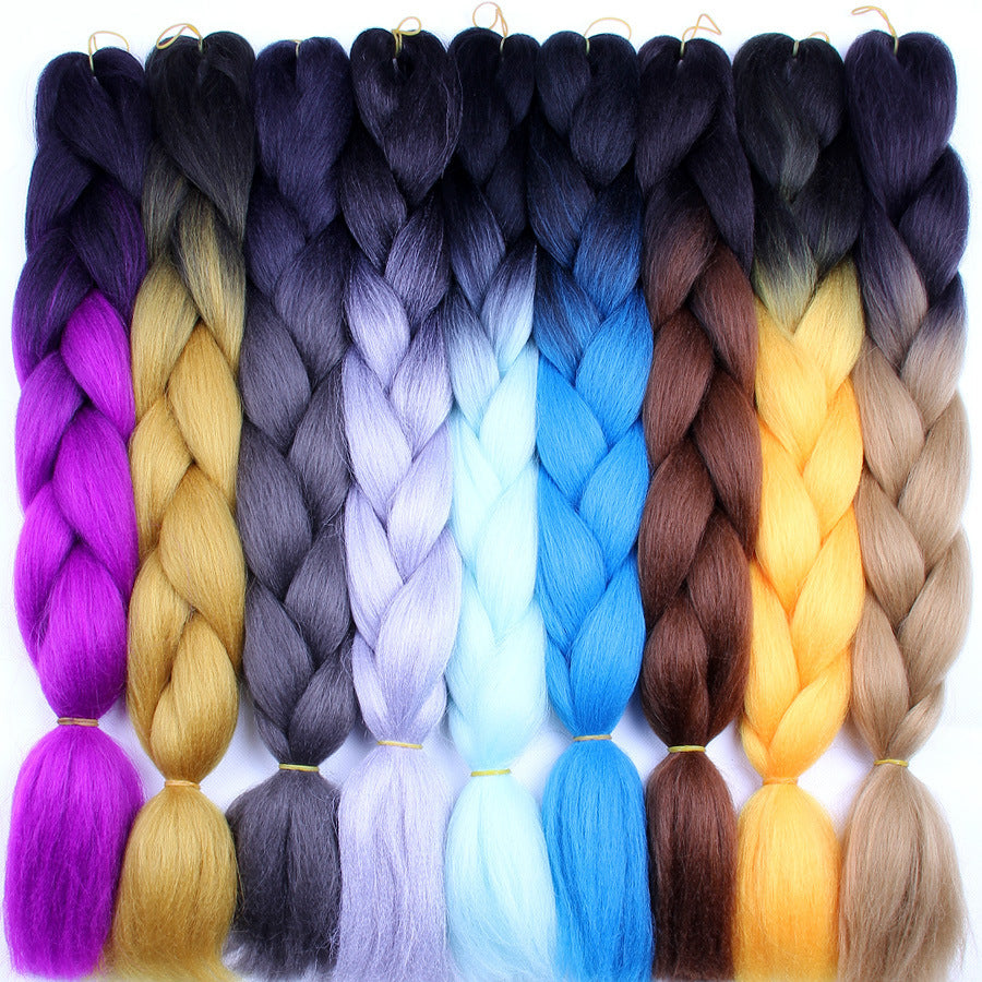 Ombre Braiding Hair Extensions 24Inch 100g