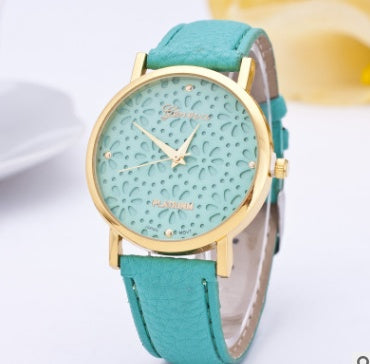 Geneva Flower Wrist Watch