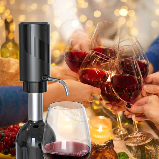 Electric Wine Aerator And Decanter Pump Dispenser