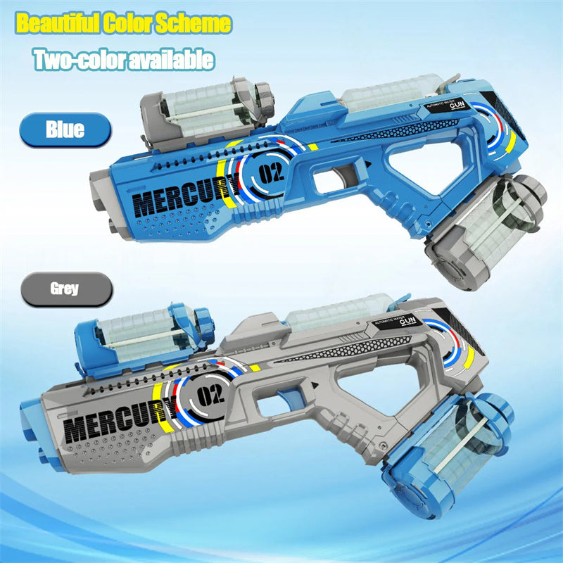 Automatic Summer Electric Water Gun With Light Rechargeable