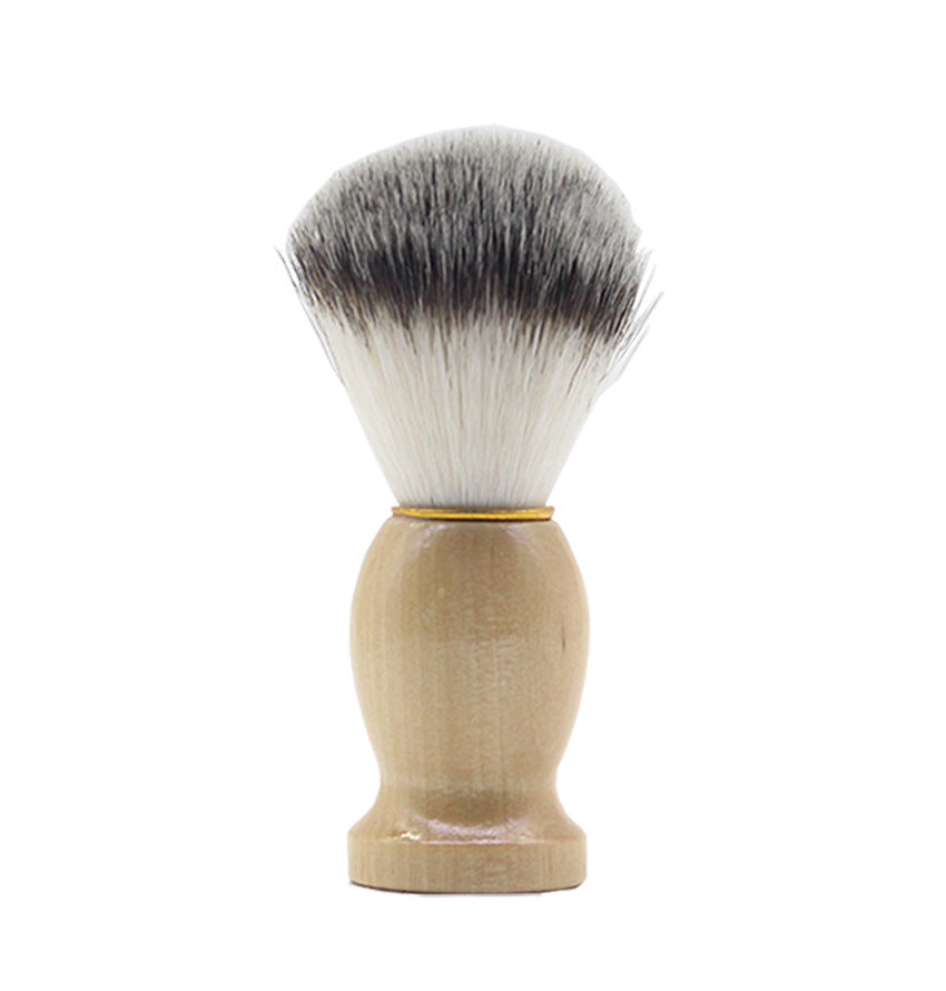 Barber Shop Wooden Old-fashioned Foaming Brush