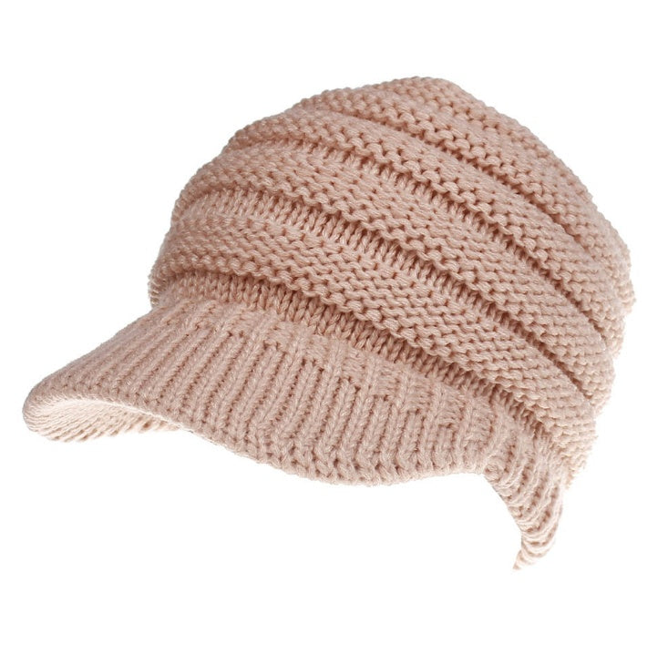 Ponytail Beanies Autumn/ Winter Skullies