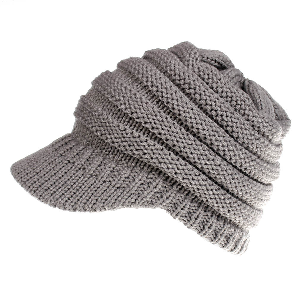 Ponytail Beanies Autumn/ Winter Skullies