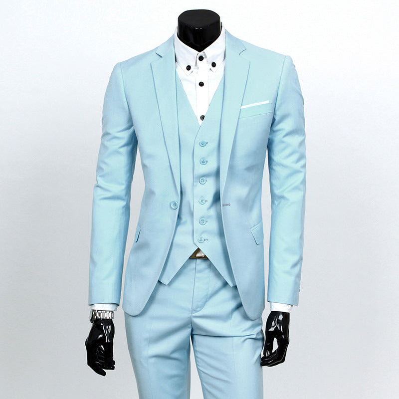 Men's Suit Set One Button Work All-match