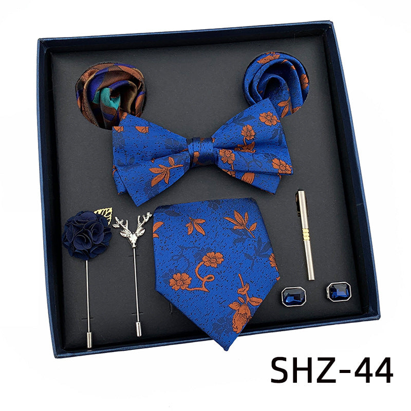 New Men&amp;#039;s Tie Light Luxury Gift Box Wedding Tie