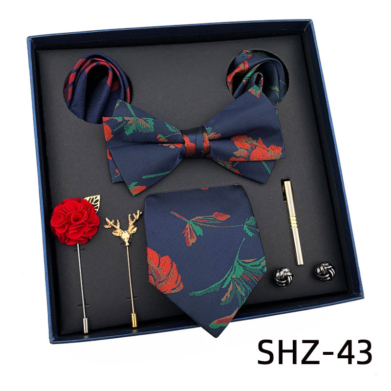 New Men&amp;#039;s Tie Light Luxury Gift Box Wedding Tie