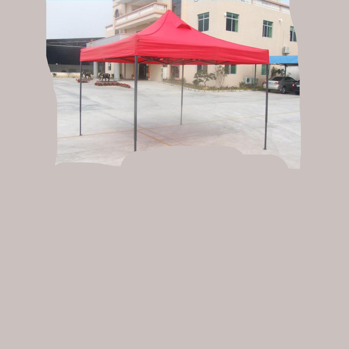 Outdoor Advertising Tent Canopy Awning Four Legged Umbrella Stall