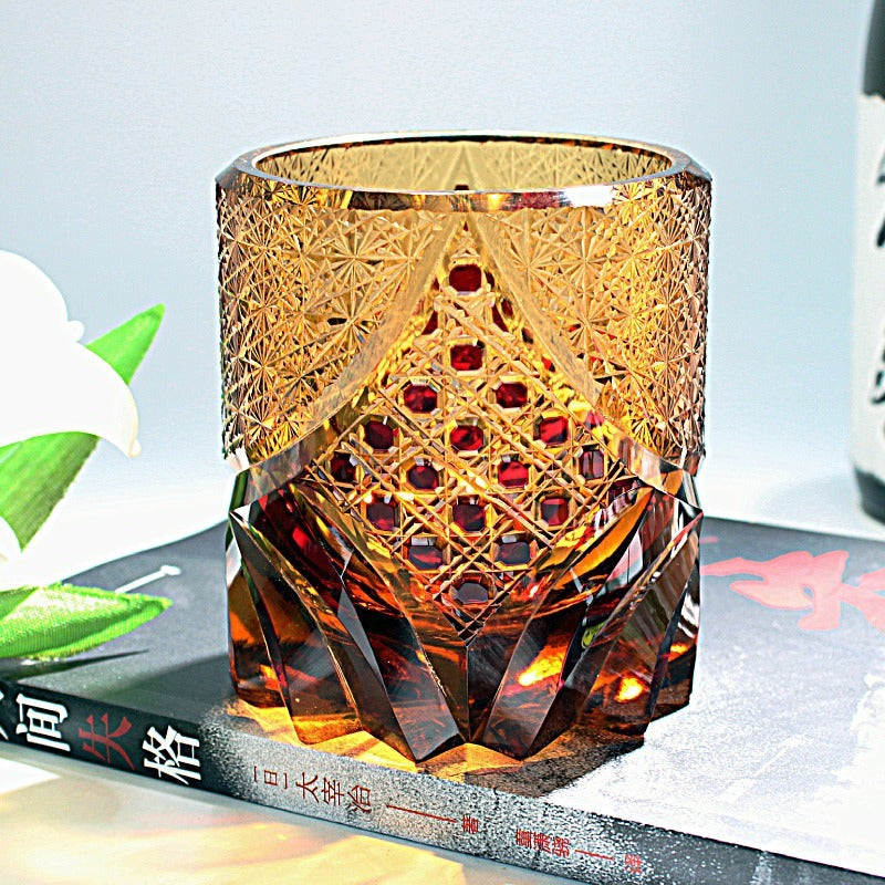 Handmade Crystal Whiskey/ Wine Glasses