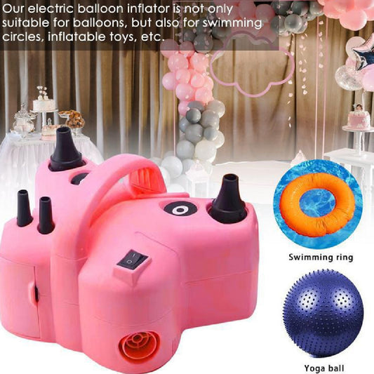 Balloon Motor Helium Tank Blowing Balloons Square Meters