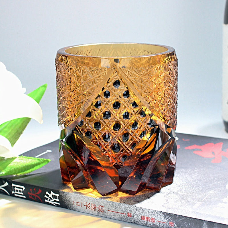 Handmade Crystal Whiskey/ Wine Glasses