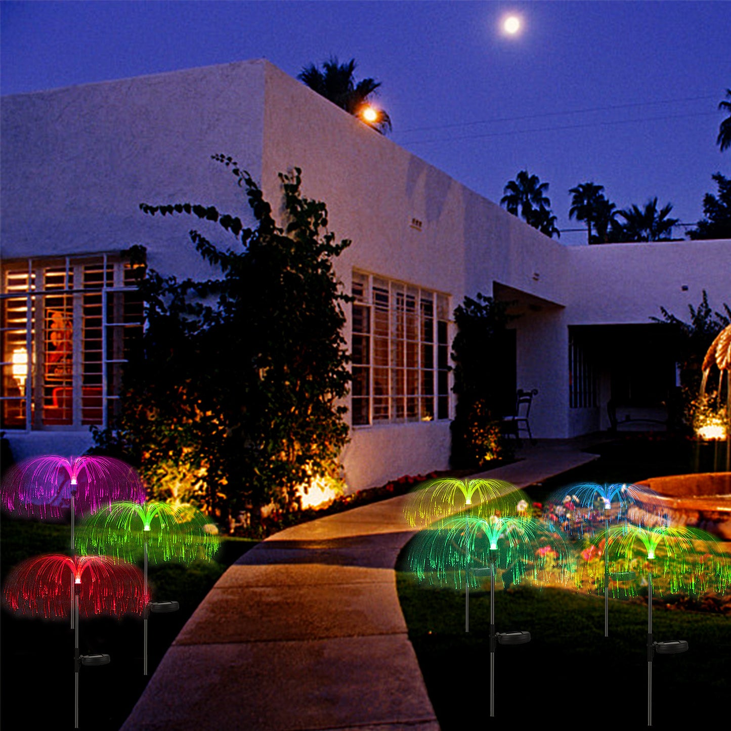 Luminous ChargingAnd Plug-in Lawn And Garden Decorative Lights