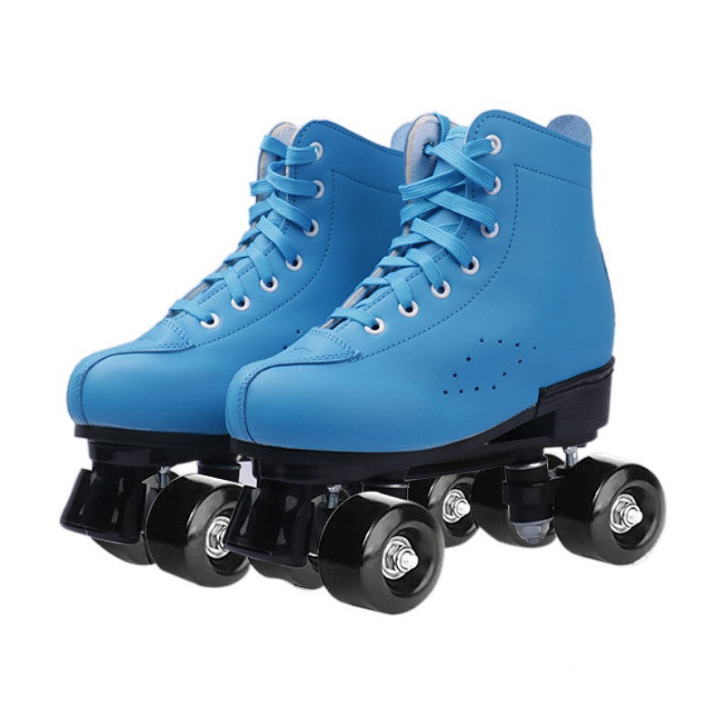 Double Row Skates Four-roller Skates Flashing Heelys